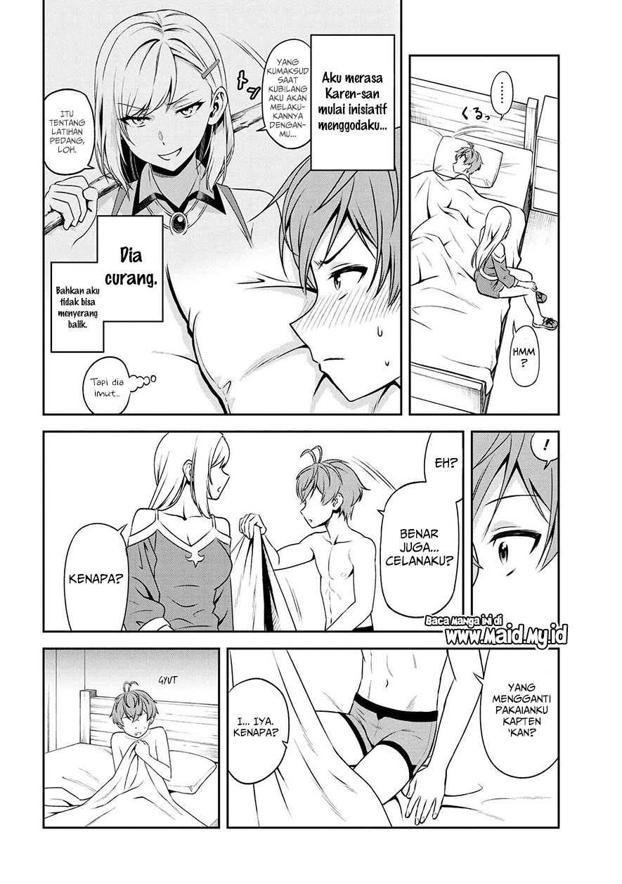 Toshiue Elite Onna Kishi ga Boku no Mae de Dake Kawaii chapter 8
